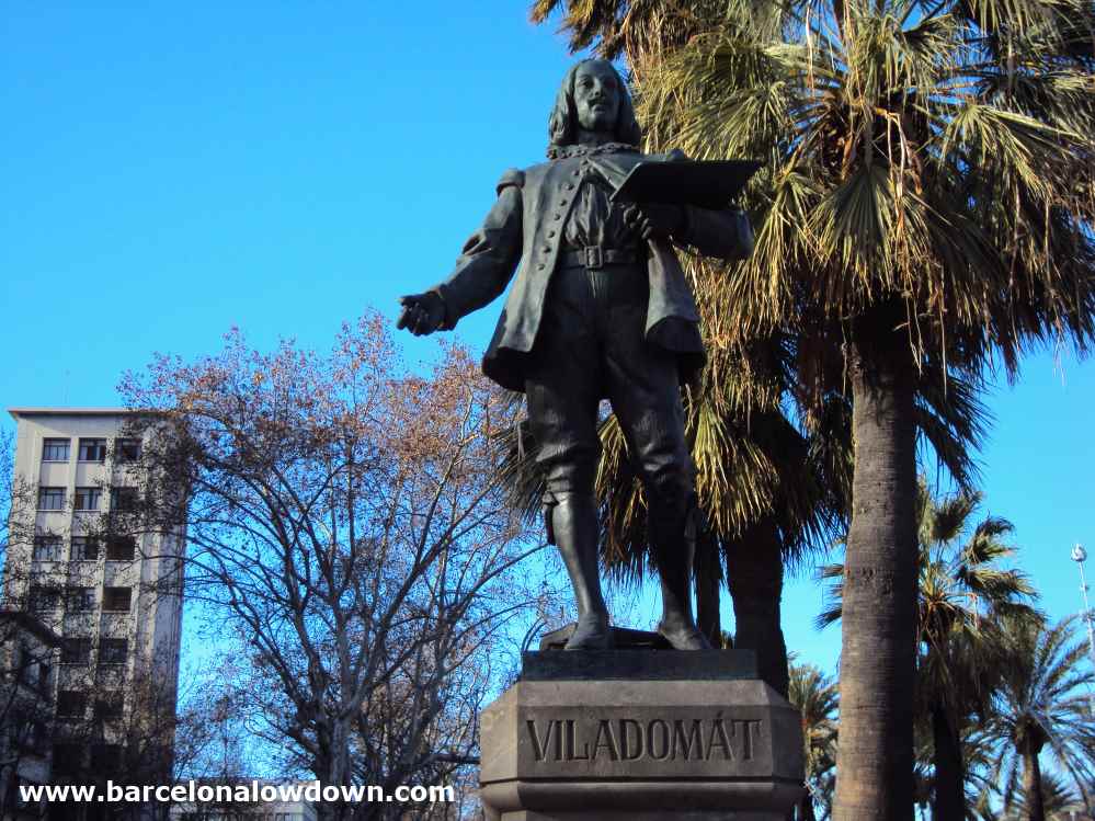 Monument to Antoni Viladomat i Manalt - Barcelona Lowdown